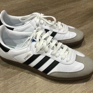 Brand New Adidas Black And White Samba